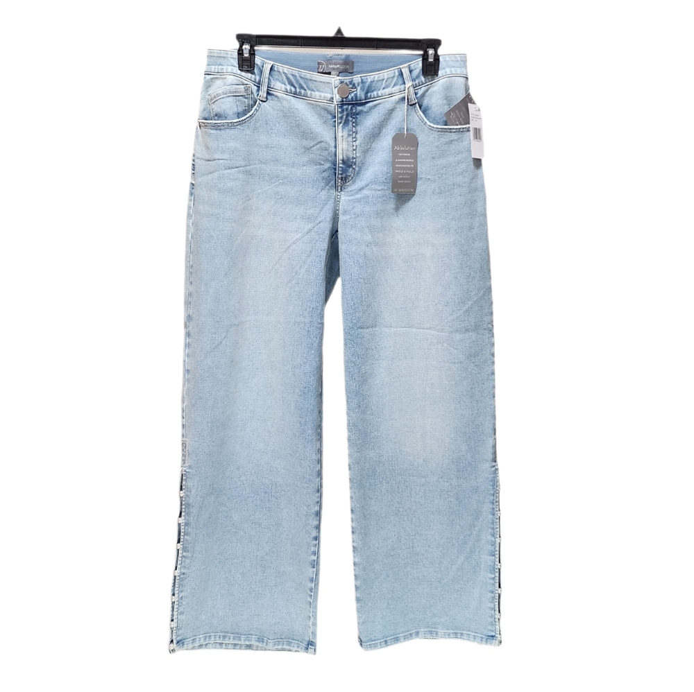 Wit & Wisdom Light Blue Wide Leg Jeans